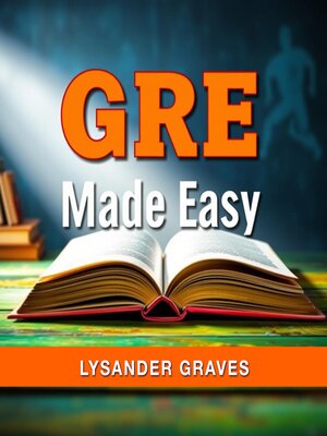 cover image of GRE Made Easy